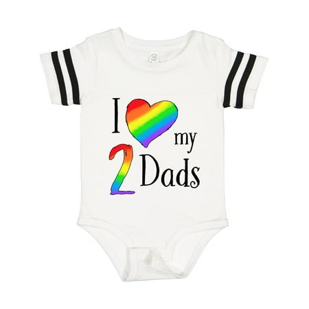 Inktastic I Love My Two Dads- Pride Rainbow Heart Gift Baby Boy or Baby Girl Bodysuit
Inktastic I Love My Two Dads- Pride Rainbow Heart Gift Baby Boy or Baby Girl Bodysuit