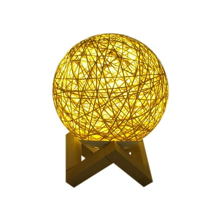 wendunide Household Electric Appliances 3D LED Rattan Moon Night Light Moonlight USB Charging Table Desk Moon Lamp F
wendunide Household Electric Appliances 3D LED Rattan Moon Night Light Moonlight USB Charging Table Desk Moon Lamp F