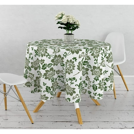 RADANYA Cotton Floral Printed 2/4 Seater Round Table Cover - 53 x 53 Inch Pack of 1 - Green
RADANYA Cotton Floral Printed 2/4 Seater Round Table Cover - 53 x 53 Inch Pack of 1 - Green