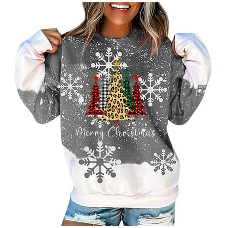Womens Sweatshirt Long Sleeve Casual Graphic Pullover Shirt Ugly Sweatshirts Blouses
Womens Sweatshirt Long Sleeve Casual Graphic Pullover Shirt Ugly Sweatshirts Blouses