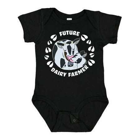Inktastic Future Dairy Farmer with Cute Black and White Holstein Cows Gift Baby Boy or Baby Girl Bodysuit
Inktastic Future Dairy Farmer with Cute Black and White Holstein Cows Gift Baby Boy or Baby Girl Bodysuit