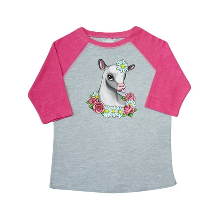 Inktastic Cute Goat with Roses and Daisies Gift Toddler Boy or Toddler Girl T-Shirt
Inktastic Cute Goat with Roses and Daisies Gift Toddler Boy or Toddler Girl T-Shirt