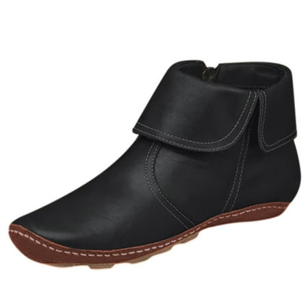EQWLJWE 2022 Booties for Fashion Womens Flats Non-Slip Leather Zipper Round Toe Casual Shoes Ankle Boots Deals Discount Clearance
EQWLJWE 2022 Booties for Fashion Womens Flats Non-Slip Leather Zipper Round Toe Casual Shoes Ankle Boots Deals Discount Clearance