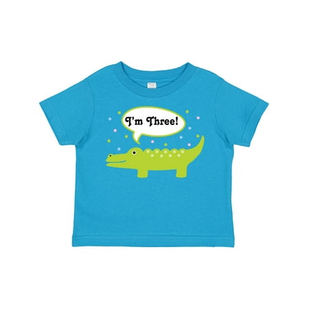Inktastic 3rd Birthday Alligator I m Three Gift Toddler Boy or Toddler Girl T-Shirt
Inktastic 3rd Birthday Alligator I m Three Gift Toddler Boy or Toddler Girl T-Shirt