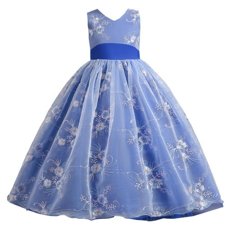 URMAGIC 3-13T Girls Sleeveless Floral Bridesmaid Wedding Maxi Dress Kids Princess Pageant Lace Prom Ball Gown Dresses
URMAGIC 3-13T Girls Sleeveless Floral Bridesmaid Wedding Maxi Dress Kids Princess Pageant Lace Prom Ball Gown Dresses