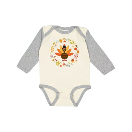 Inktastic Thanksgiving Turkey Fall Holiday Wreath Gift Baby Boy or Baby Girl Long Sleeve Bodysuit
Inktastic Thanksgiving Turkey Fall Holiday Wreath Gift Baby Boy or Baby Girl Long Sleeve Bodysuit