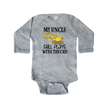 Inktastic Uncle Construction Truck Driver for Nephew Gift Baby Boy or Baby Girl Long Sleeve Bodysuit
Inktastic Uncle Construction Truck Driver for Nephew Gift Baby Boy or Baby Girl Long Sleeve Bodysuit