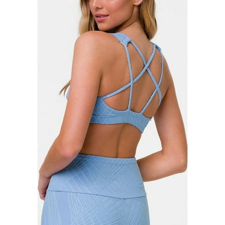 Last Chance! Onzie Hot Yoga Mudra Bra 3098 Selenite
