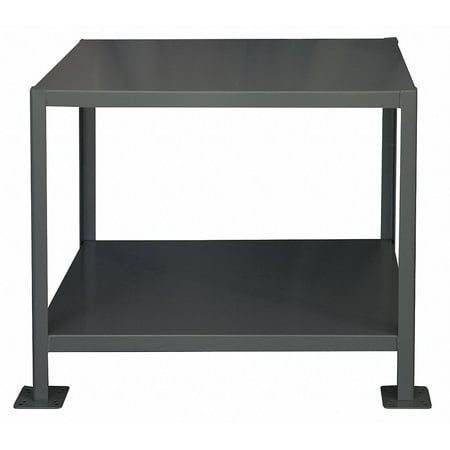Durham Mfg Fixed Work Table Steel 36 W 24 D MT243630-2K295