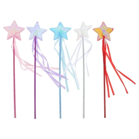 5Pcs Children Fairy Wand Star Fairy Wand Toy Cosplay Party Supplies Children Toy