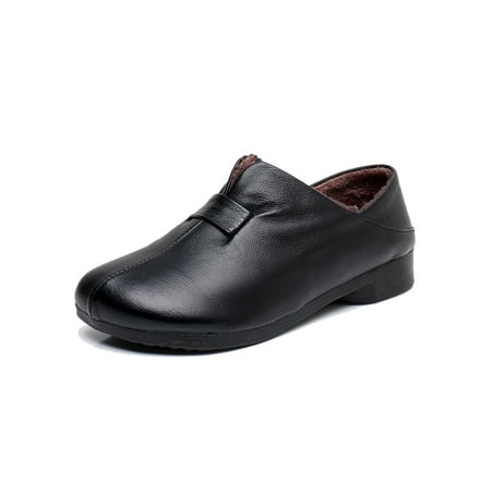 Daeful Ladies Loafers Slip On Flats Round Toe Casual Shoes Driving Lightweight For Elderly Plush Lined Comfort Shoe Black With Lined 8.5
Daeful Ladies Loafers Slip On Flats Round Toe Casual Shoes Driving Lightweight For Elderly Plush Lined Comfort Shoe Black With Lined 8.5