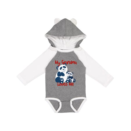 Inktastic My Grandma Loves Me Panda Gift Baby Boy or Baby Girl Long Sleeve Bodysuit
Inktastic My Grandma Loves Me Panda Gift Baby Boy or Baby Girl Long Sleeve Bodysuit