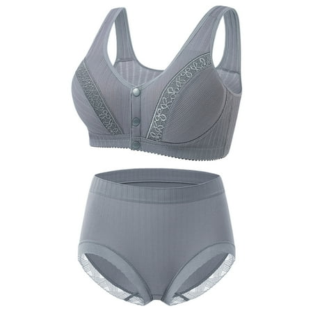 Wyongtao Black and Friday Deals Women s 2 Piece Lingerie Plus Size Seamless Everyday Bra and Boybrief Sets Underwear Push Up Lingerie Set Gray 36
Wyongtao Black and Friday Deals Women s 2 Piece Lingerie Plus Size Seamless Everyday Bra and Boybrief Sets Underwear Push Up Lingerie Set Gray 36