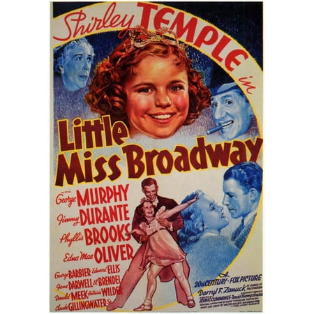 Little Miss Broadway (1938) 11x17 Movie Poster