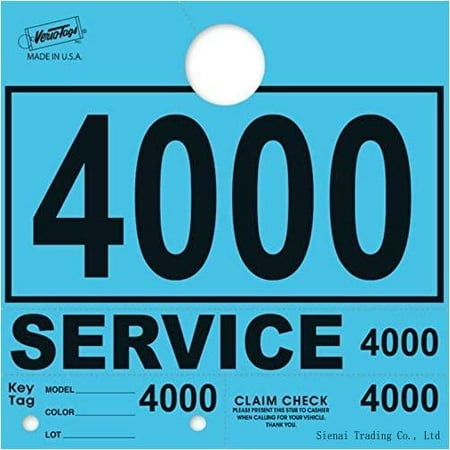 Service Dispatch mbers 78 Sle Mirror Hang s mbered (Blue 4000-4999)