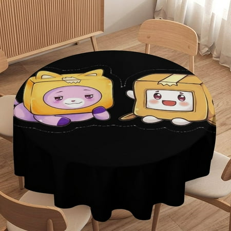 Lanky Cute Box Round Tablecloth,Waterproof Stain and Wrinkle Resistant Washable Fabric Table Cloth for Restaurant Picnic Indoor and Outdoor Dining
Lanky Cute Box Round Tablecloth,Waterproof Stain and Wrinkle Resistant Washable Fabric Table Cloth for Restaurant Picnic Indoor and Outdoor Dining