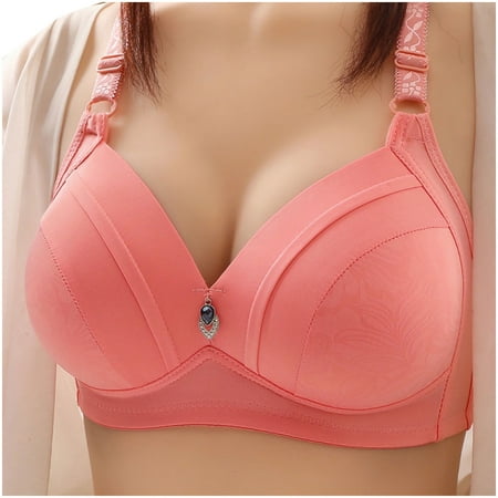 Miluxas Clearance Women s Thin Plus Size Breathable Gathered Underwear Women s Non-steel Bra Daily Bra Watermelon Red 4(S)
Miluxas Clearance Women s Thin Plus Size Breathable Gathered Underwear Women s Non-steel Bra Daily Bra Watermelon Red 4(S)