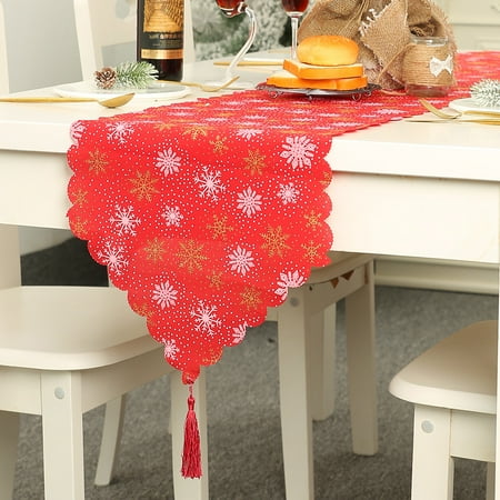 Takeoutsome Christmas Decoration Linen Printed Table Flag Tablecloth Tablecloth Placemat
Takeoutsome Christmas Decoration Linen Printed Table Flag Tablecloth Tablecloth Placemat
