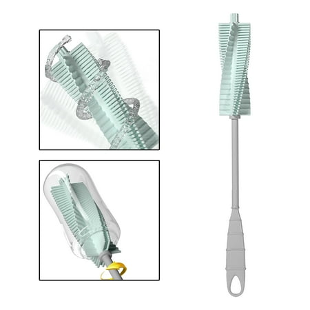 CUTICATE Baby Bottle Brush Cup Cleaning Brush Hangable Gaps Cleaning Multifunctional Silicone Washing Brush for Coffee Tea Glass Cup Water Bottle Pot Blue
CUTICATE Baby Bottle Brush Cup Cleaning Brush Hangable Gaps Cleaning Multifunctional Silicone Washing Brush for Coffee Tea Glass Cup Water Bottle Pot Blue