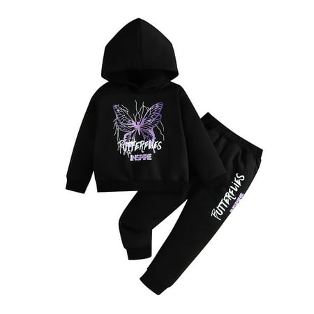 Toddler Girl Outfits Long Sleeve Cartoon Letter Print Hoodie Tops And Pants 2Pcs Outfits Clothes Set Fall Winter Clothes Baby Boy s Clothing Black 5 Years-6 Years
Toddler Girl Outfits Long Sleeve Cartoon Letter Print Hoodie Tops And Pants 2Pcs Outfits Clothes Set Fall Winter Clothes Baby Boy s Clothing Black 5 Years-6 Years