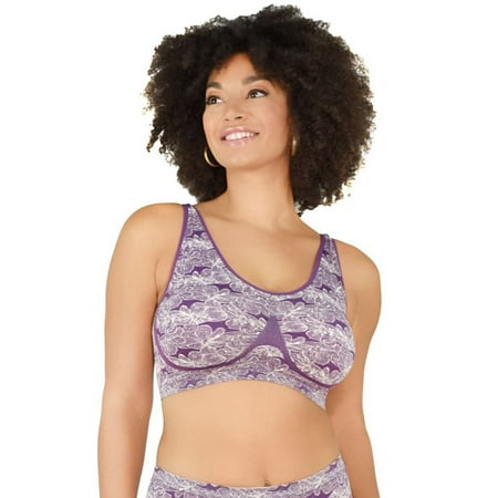Rhonda Shear Jacquard Ahh Bra with Padded Straps 9211