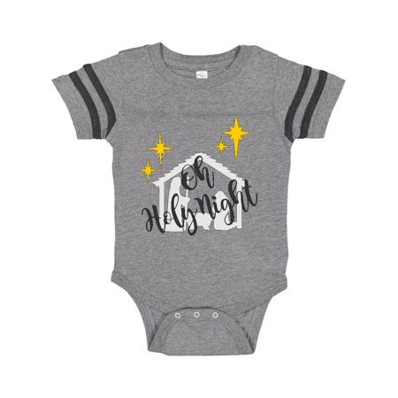 Inktastic Oh Holy Night Christmas Nativity with Yellow Stars Gift Baby Boy or Baby Girl Bodysuit
Inktastic Oh Holy Night Christmas Nativity with Yellow Stars Gift Baby Boy or Baby Girl Bodysuit