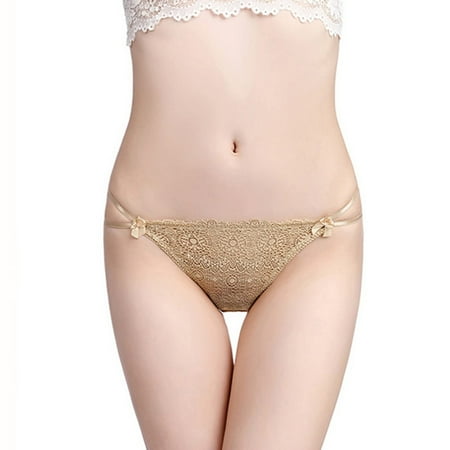 Lopecy-Sta Womens Sexy Lace G-string Underwear Low Waist Lace Hollow Out Panties Ladies Briefs Deals Clearance Womens Underwear Birthday Present Beige
Lopecy-Sta Womens Sexy Lace G-string Underwear Low Waist Lace Hollow Out Panties Ladies Briefs Deals Clearance Womens Underwear Birthday Present Beige