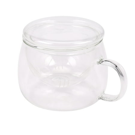 3 In 1 Set Clear Heat Resistant Tea Coffee Cup With Tea Infuser Filter Lid Use Office
3 In 1 Set Clear Heat Resistant Tea Coffee Cup With Tea Infuser Filter Lid Use Office