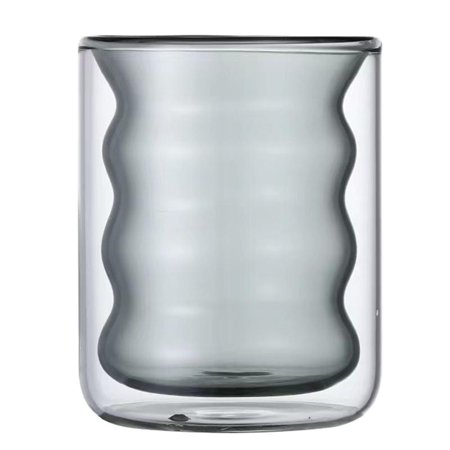 200ml Double Wall Insulated Glass Cup Irregular Wave Shaped Heat Resistant Thermo Tea Coffee Water Mug Clear Drinking Glasses Drinkware
200ml Double Wall Insulated Glass Cup Irregular Wave Shaped Heat Resistant Thermo Tea Coffee Water Mug Clear Drinking Glasses Drinkware