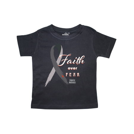 Inktastic Faith Over Fear Diabetes Awareness with Ribbon Gift Toddler Boy or Toddler Girl T-Shirt
Inktastic Faith Over Fear Diabetes Awareness with Ribbon Gift Toddler Boy or Toddler Girl T-Shirt