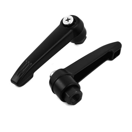 Unique Bargains Machinery 8mm Dia Female Thread Adjustable Clamping Lever Handle 10cm Long 2 Pcs
