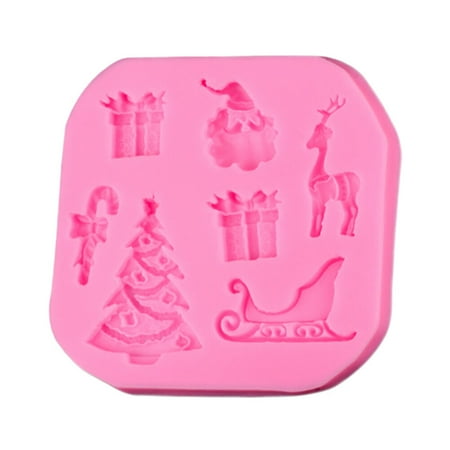 Classic Christmas Theme Silicone Mold DIY Fondant Suger Cookie Chocolate Mould Cake Decoration Kitchen Baking Tool (Pink)
Classic Christmas Theme Silicone Mold DIY Fondant Suger Cookie Chocolate Mould Cake Decoration Kitchen Baking Tool (Pink)