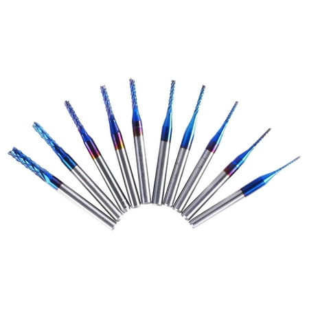 BMForward Mill 10 pack End packs Bit Blue-coated Shank inch 1/8 per Tools & Home Improvement
BMForward Mill 10 pack End packs Bit Blue-coated Shank inch 1/8 per Tools & Home Improvement
