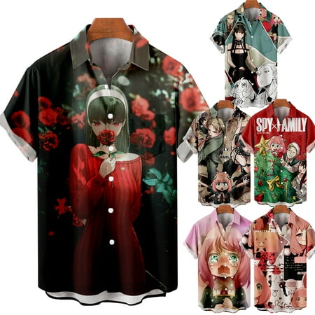 MLFU Anime Teens Mens Aloha Beach Tops Shirt with Breast Pocket Party Blouses Regular & Big Man Sizes
MLFU Anime Teens Mens Aloha Beach Tops Shirt with Breast Pocket Party Blouses Regular & Big Man Sizes