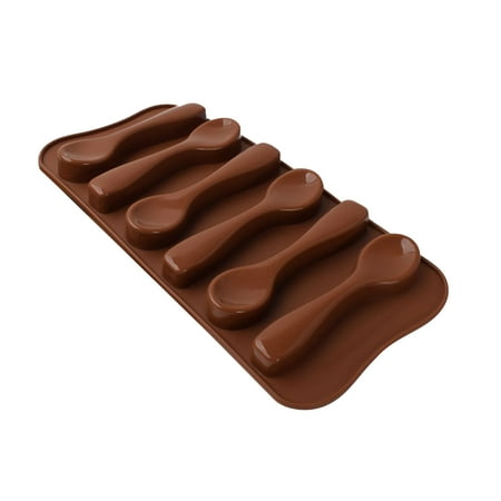 6 Even Spoon Silicone Chocolate Mould Jelly Candy Ice Tray Spoon Spoon Spoon Cake Baking Mould DIY
6 Even Spoon Silicone Chocolate Mould Jelly Candy Ice Tray Spoon Spoon Spoon Cake Baking Mould DIY