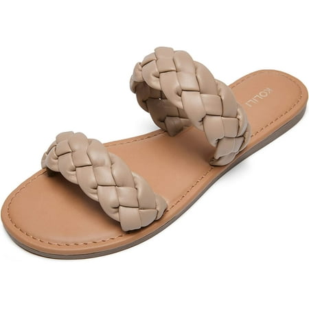 Womens Flat Slide Sandals Summer Fashion Sandals Comfy Style | Warm-weather Favorite
Womens Flat Slide Sandals Summer Fashion Sandals Comfy Style | Warm-weather Favorite