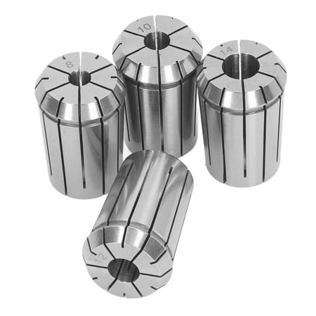 4 Pcs Collet Set 8 10 12 14 Diameter Spring Steel Collet CNC Milling Lathe Tool with Spanner
4 Pcs Collet Set 8 10 12 14 Diameter Spring Steel Collet CNC Milling Lathe Tool with Spanner