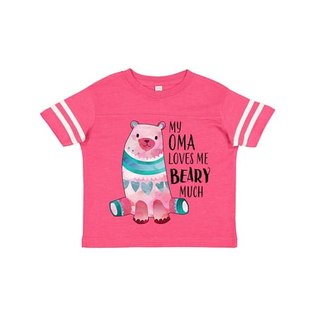 Inktastic My Oma Loves Me Beary Much with Cute Bear Gift Toddler Boy or Toddler Girl T-Shirt
Inktastic My Oma Loves Me Beary Much with Cute Bear Gift Toddler Boy or Toddler Girl T-Shirt