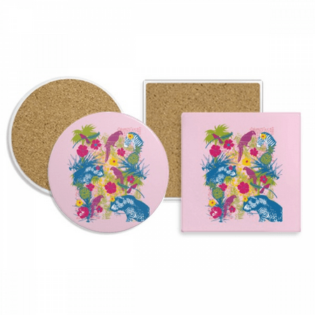 Tropical Style Parrot Bear Pinto Coaster Cup Mug Holder Absorbent Stone Cork Base Set
Tropical Style Parrot Bear Pinto Coaster Cup Mug Holder Absorbent Stone Cork Base Set