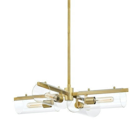Mitzi H326804 Ariel 4 Light 28 Wide Chandelier