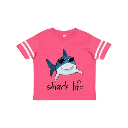 Inktastic Shark Life Fun Shark with Sunglasses Gift Toddler Boy or Toddler Girl T-Shirt
Inktastic Shark Life Fun Shark with Sunglasses Gift Toddler Boy or Toddler Girl T-Shirt
