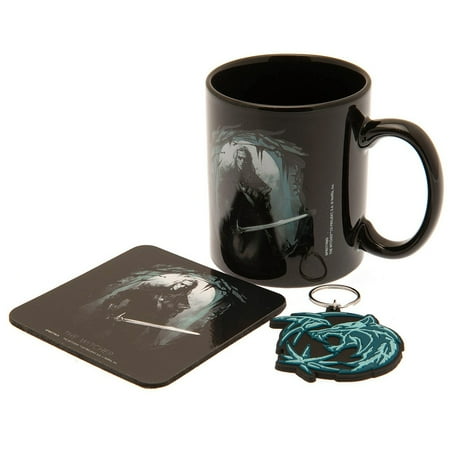 The Witcher Geralt Mug and Coaster Set