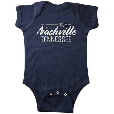 Inktastic From Nashville Tennessee- State Capital Distressed Text Gift Baby Boy or Baby Girl Bodysuit
Inktastic From Nashville Tennessee- State Capital Distressed Text Gift Baby Boy or Baby Girl Bodysuit