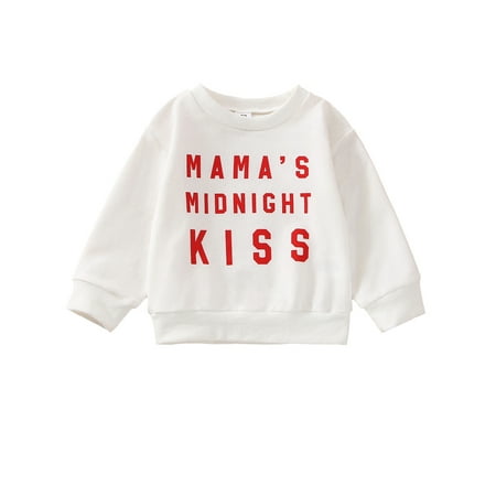 Peyakidsaa Baby Boy Girls Sweatshirt Long Sleeve Letter Print Cotton Pullover T Shirt Tops
Peyakidsaa Baby Boy Girls Sweatshirt Long Sleeve Letter Print Cotton Pullover T Shirt Tops