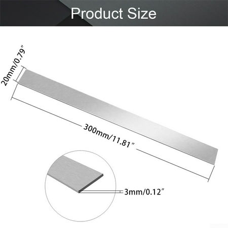 JSSH 300mm Length HSS Square Bar Milling Turning Bit Lathe Tool Fly Cutter Lot