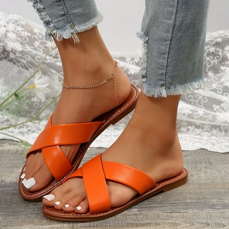 Chic Women s Lightweight Beach Sandals - Slip-On Soft Sole Non-Slip Slides for Summer Comfort
Chic Women s Lightweight Beach Sandals - Slip-On Soft Sole Non-Slip Slides for Summer Comfort