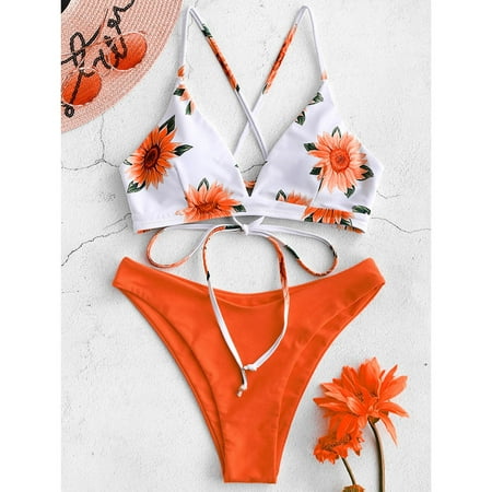 Cathalem Swimsuit for plus Size Women Two Piece Women s Two High Waisted Bikini Tummy Piece Swimwear Swimsuit Sports Bra Top Underwear Orange Medium
Cathalem Swimsuit for plus Size Women Two Piece Women s Two High Waisted Bikini Tummy Piece Swimwear Swimsuit Sports Bra Top Underwear Orange Medium