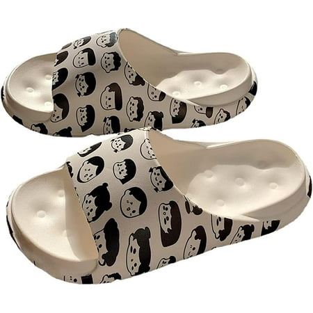 CoCopeaunt Cartoon Slippers for Women and Men Shower Slippers Bathroom Sandals Extremely Comfy Cushioned Thick Sole
CoCopeaunt Cartoon Slippers for Women and Men Shower Slippers Bathroom Sandals Extremely Comfy Cushioned Thick Sole