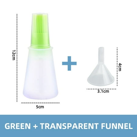 Barbecue Oil Brush For Kitchen Cooking Barbecue Tool Silicone Grill Oil Bottle With Brush Baking Outdoor Camping BBQ Accessories
Barbecue Oil Brush For Kitchen Cooking Barbecue Tool Silicone Grill Oil Bottle With Brush Baking Outdoor Camping BBQ Accessories