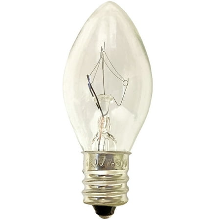 National Artcraft 7-1/2 Watt Clear Tapered Light Bulb With Candelabra Base (Pkg/50)
National Artcraft 7-1/2 Watt Clear Tapered Light Bulb With Candelabra Base (Pkg/50)
